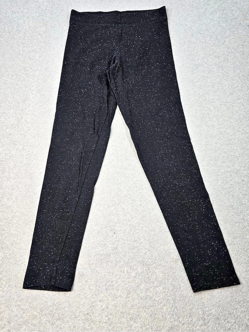 Victoria Secret PINK Black Speckled Leggings Size Medium